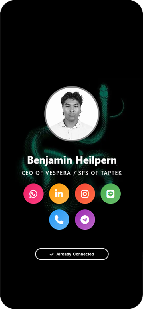 Digital Business Card 7