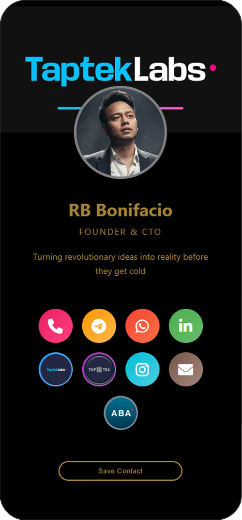 Digital Business Card 9